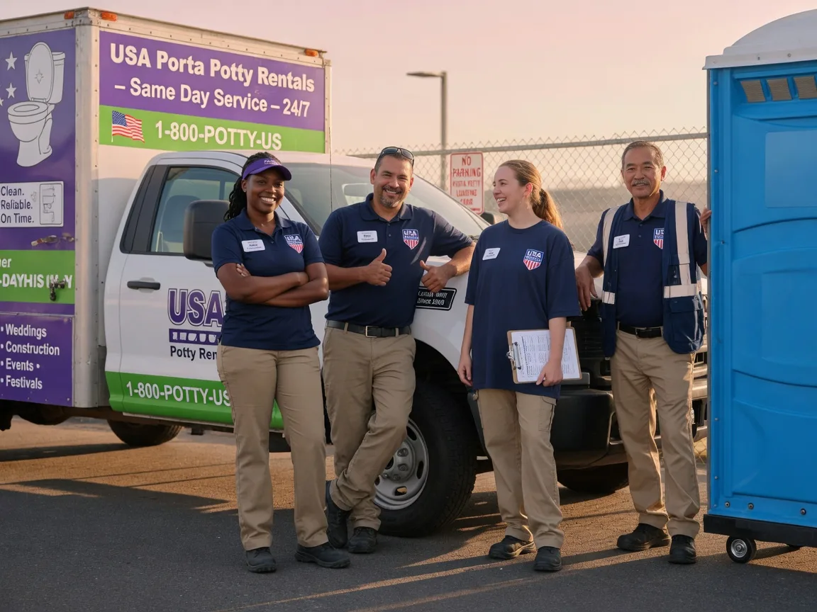 Porta Potty Rental company in Morris Plains, NJ